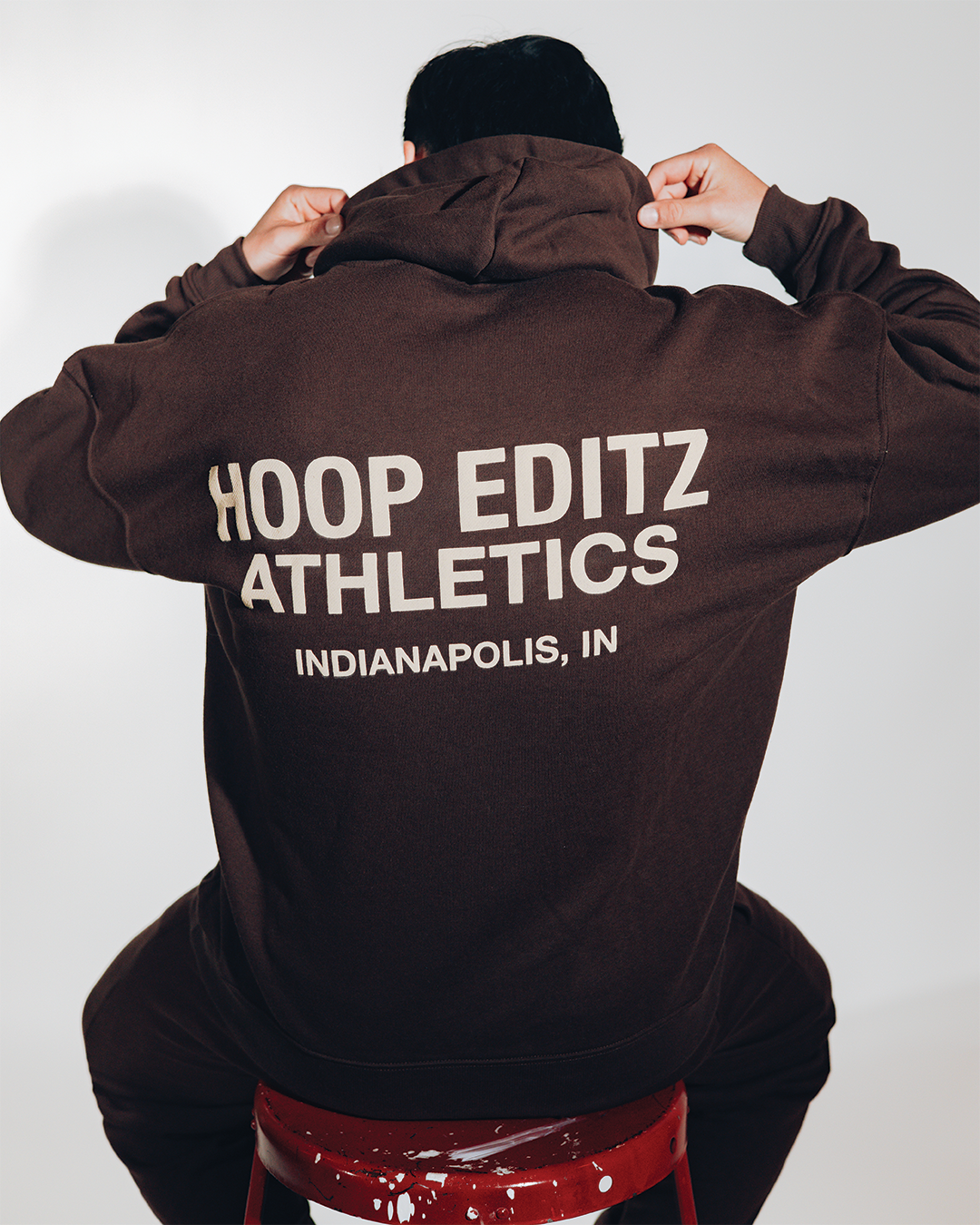 Puffed Logo Hoodie