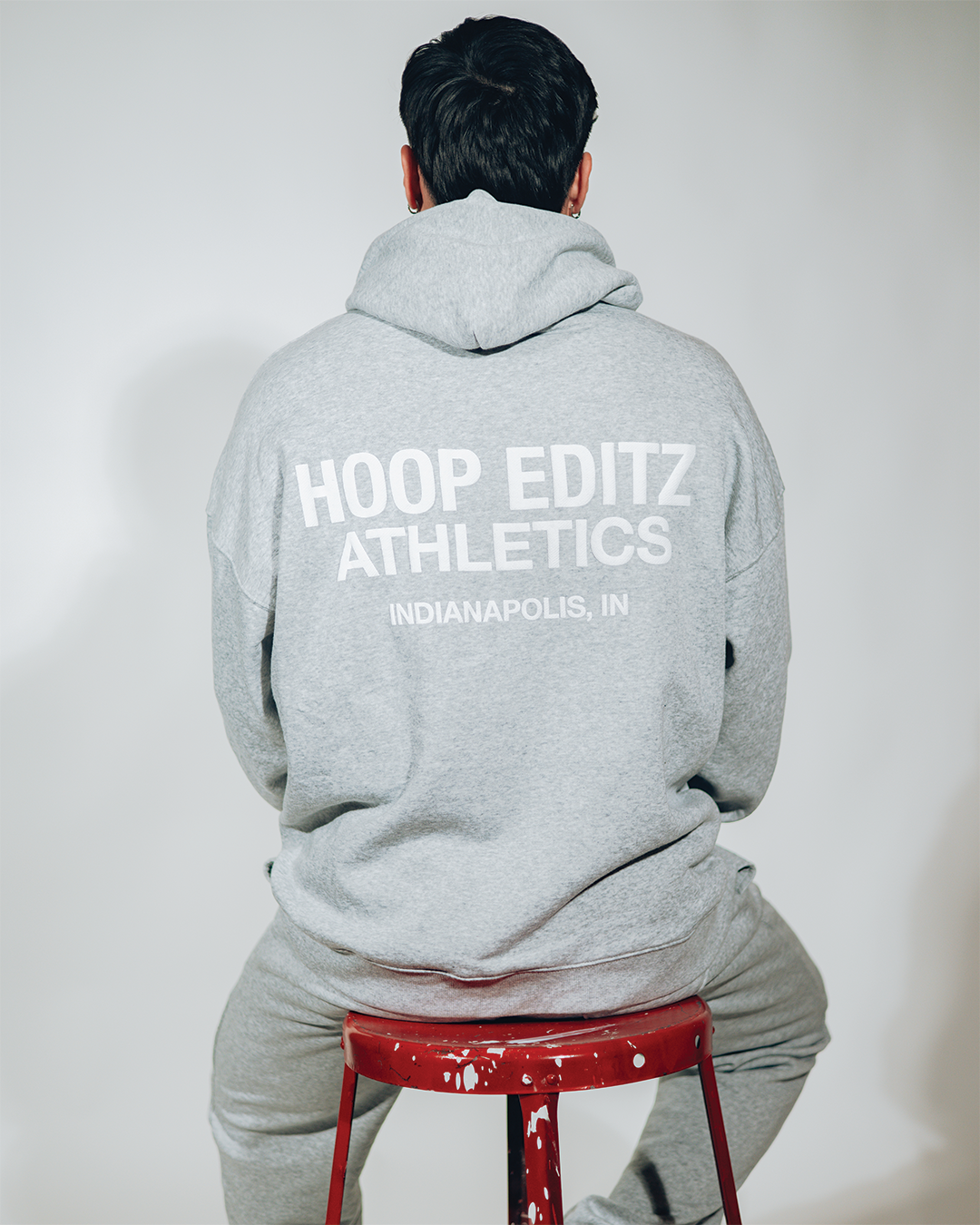 Puffed Logo Hoodie