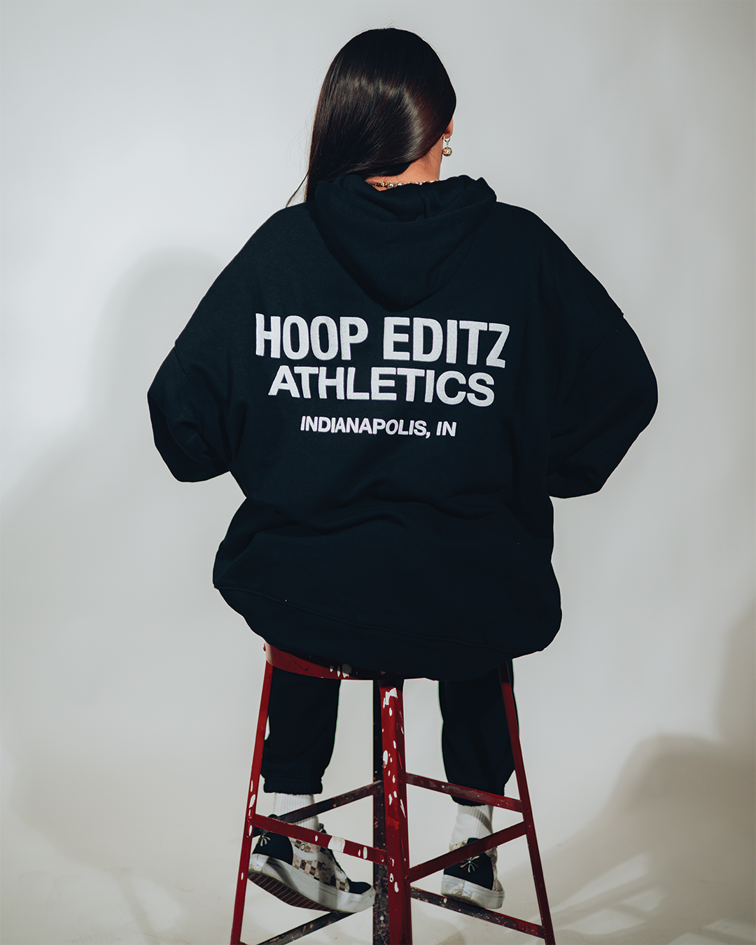 Puffed Logo Hoodie