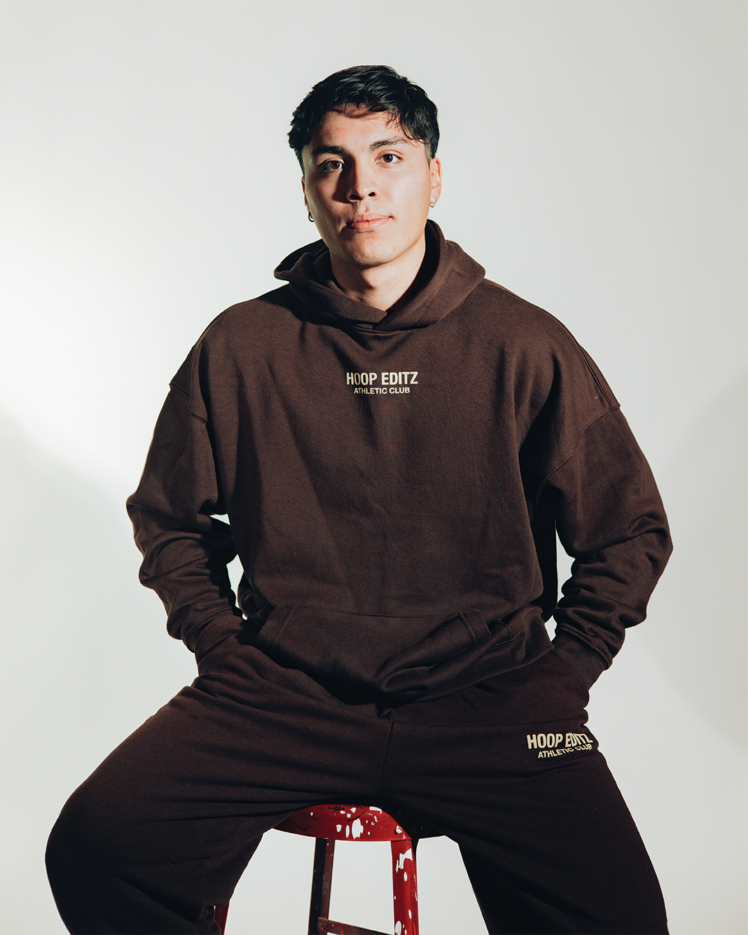 Puffed Logo Hoodie