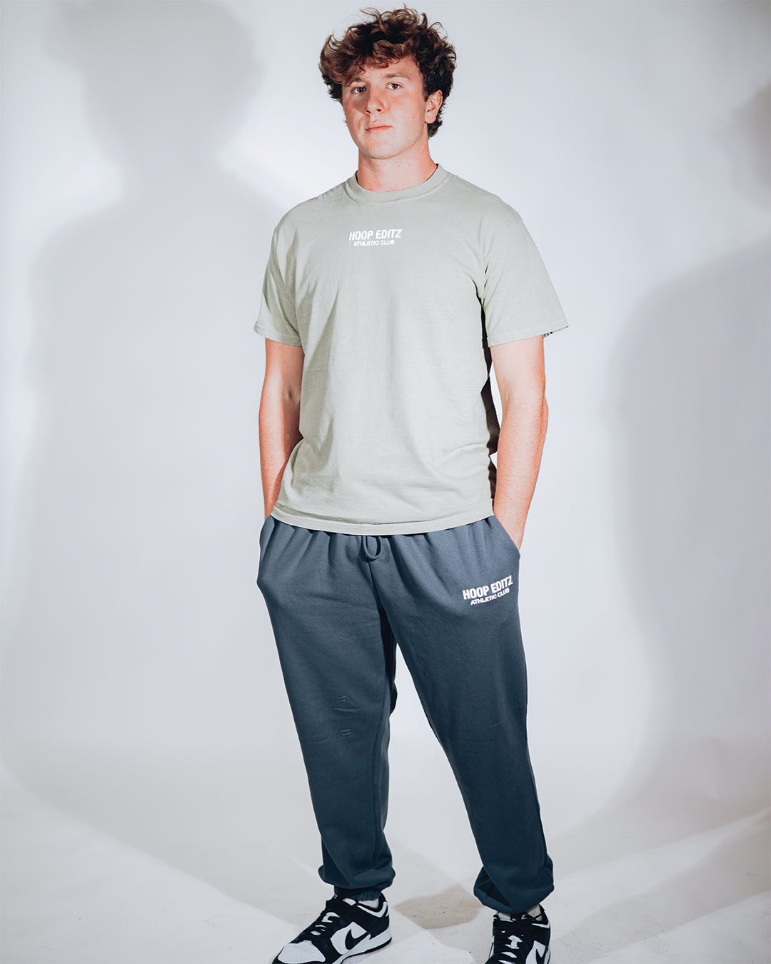 Puffed Logo Sweats